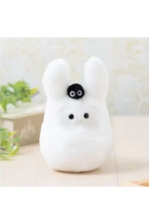 My Neighbor Totoro White Totoro With Susuwatari Beanbag Plush Populair