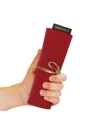 Enhance - Roll On A Scroll Red Dice Tray + Pencil Case Beperkte Voorraad
