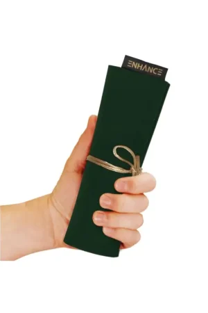 Alleen Vandaag Enhance - Roll On A Scroll Green Dice Tray + Pencil Case