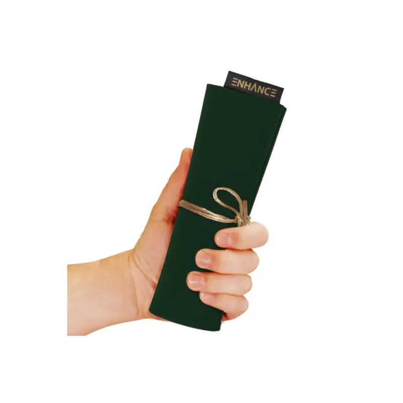 Alleen Vandaag Enhance - Roll On A Scroll Green Dice Tray + Pencil Case