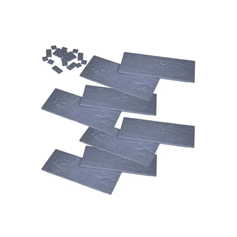 Kings of War - Modular Plastic Base Set (125x50) x 8 Figuurtje Hoge Kwaliteit