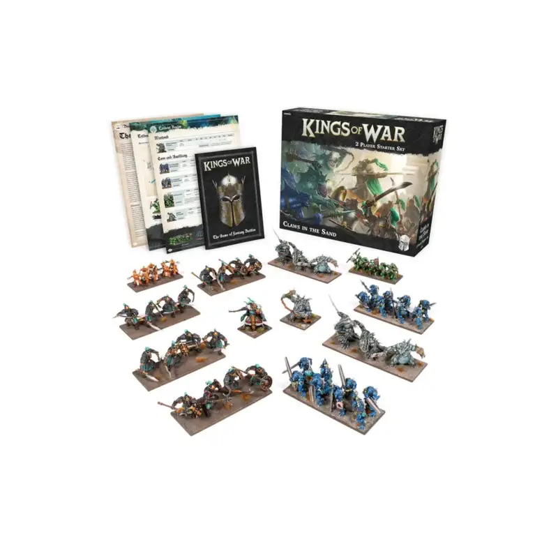 Kings of War - 2 player starter Claws in the Sand (ENG) Figuurtje Actieprijs