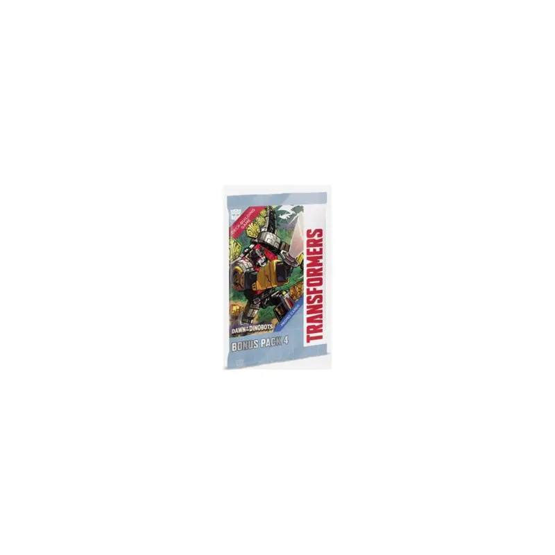 Laatste Versie Transformers Deckbuilding Dawn of the Dino Promo