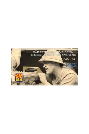 Favoriet RAF Armoured Car Sergeant - Edward “Ted” MacDonald Figuren