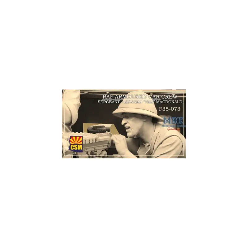 Favoriet RAF Armoured Car Sergeant - Edward “Ted” MacDonald Figuren
