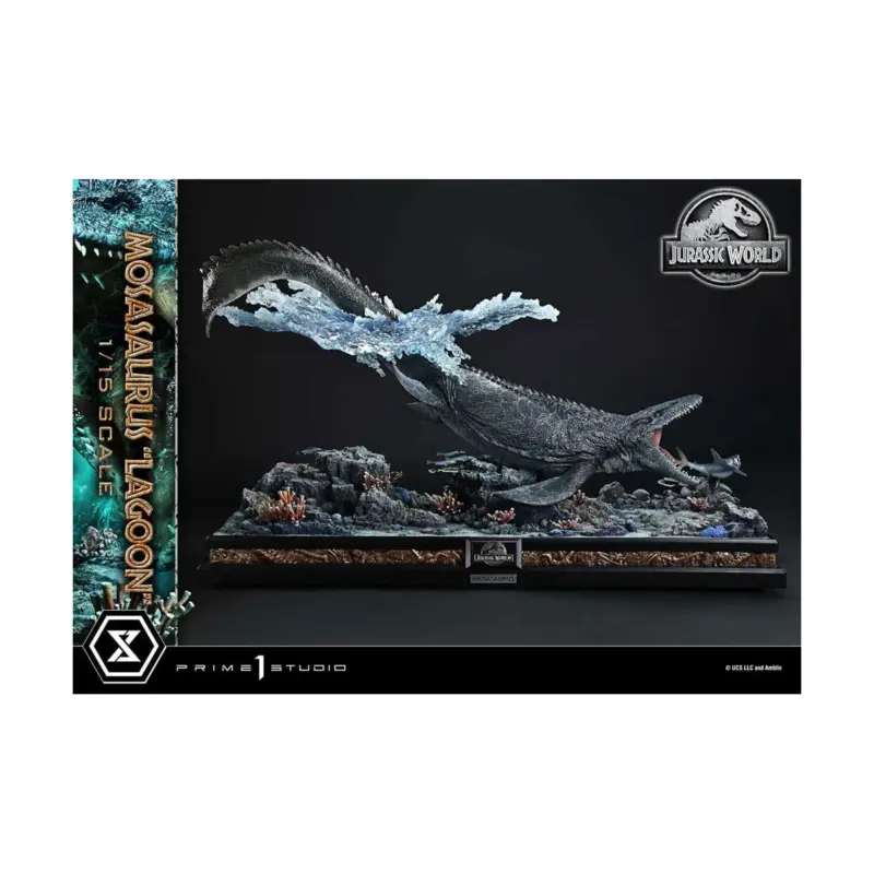 Jurassic World statuette Legacy Museum Collection 1/15 Mosasaurus "Lagoon" 57 cm Beeldjes Aanbieding