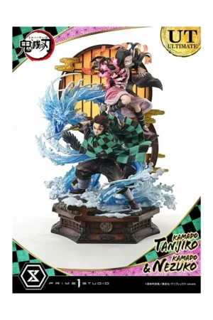Demon Slayer: Kimetsu no Yaiba Concept Masterline Series 1/6 statuette Nezuko & Tanjiro Ultimate Ver. 56cm Hoge Kwaliteit