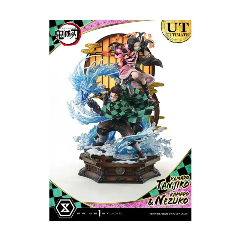 Demon Slayer: Kimetsu no Yaiba Concept Masterline Series 1/6 statuette Nezuko & Tanjiro Ultimate Ver. 56cm Hoge Kwaliteit