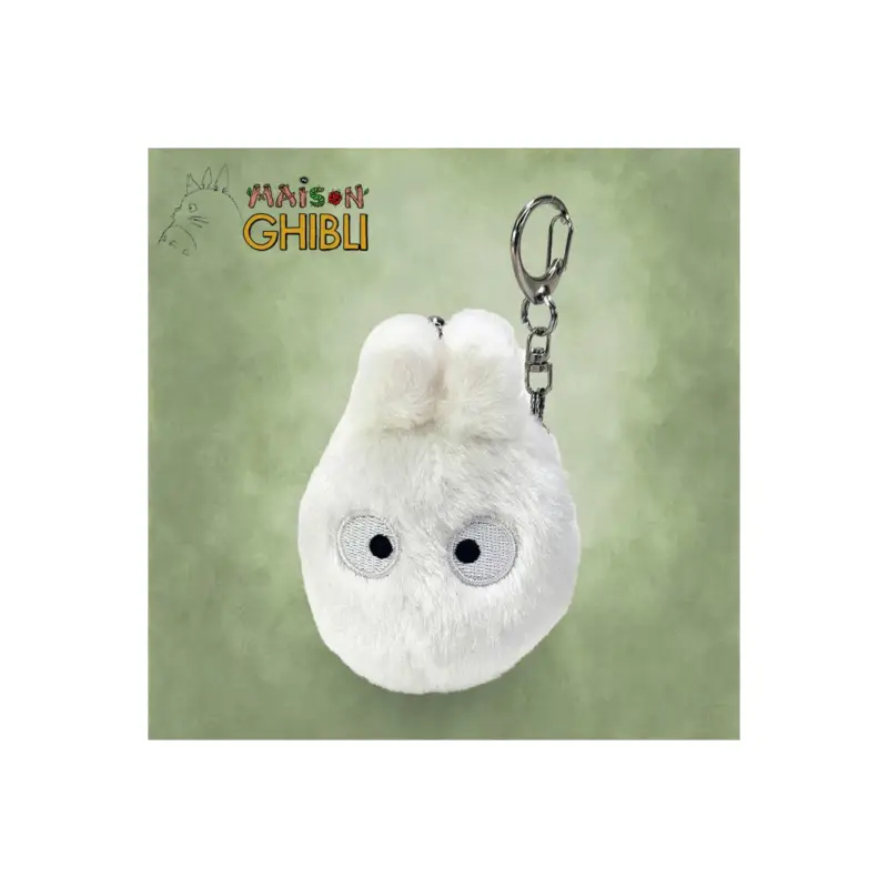 MY NEIGHBOR TOTORO - White Totoro - Fuwafuwa Mini Coin Purse 6cm Laatste Versie