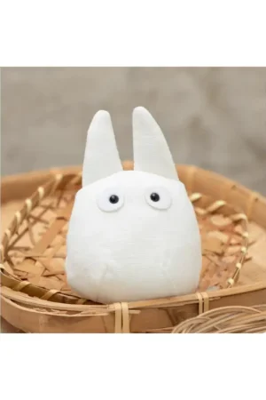 MY NEIGHBOR TOTORO - White Totoro - Otega plush toy 7.5cm Aanbieding