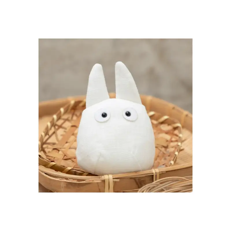 MY NEIGHBOR TOTORO - White Totoro - Otega plush toy 7.5cm Aanbieding