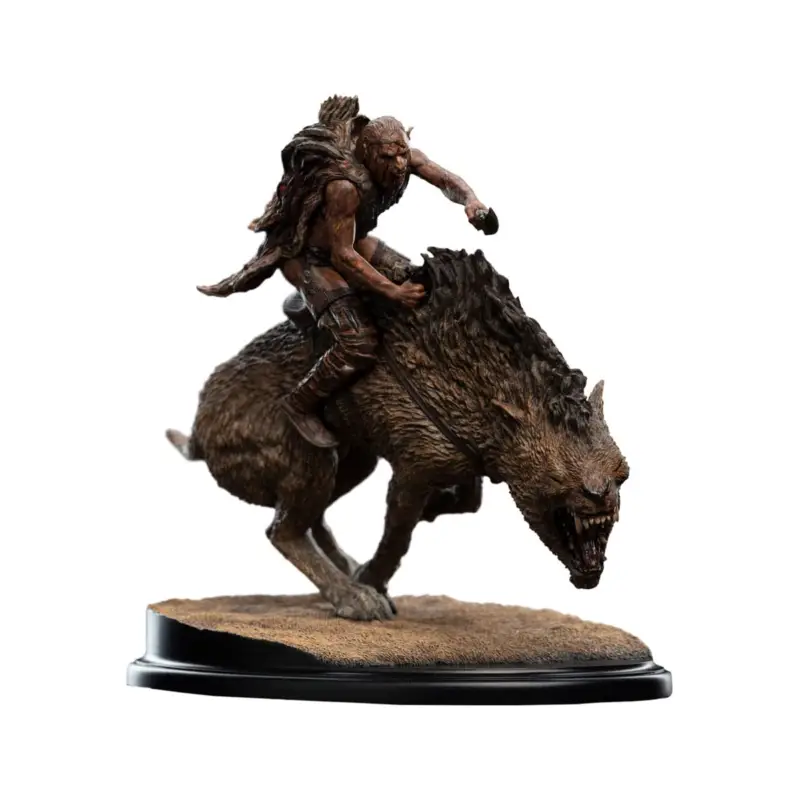 The Lord of the Rings Sharkû on Warg statuette 18 cm Figuurtje Finale Uitverkoop