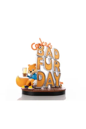 Exclusieve Aanbieding Conker´s Bad Fur Day statuette Game Cover Exclusive Edition 45 cm Figuurtje