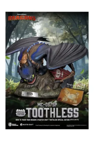 How To Train Your Dragon 2 Master Craft Toothless statuette 38 cm Figuurtje Weekendaanbieding