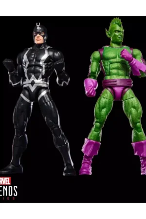 Hoge Kwaliteit MARVEL - Inhumans Black Bolt & Triton - Legend Series Figure 15cm Figuurtje