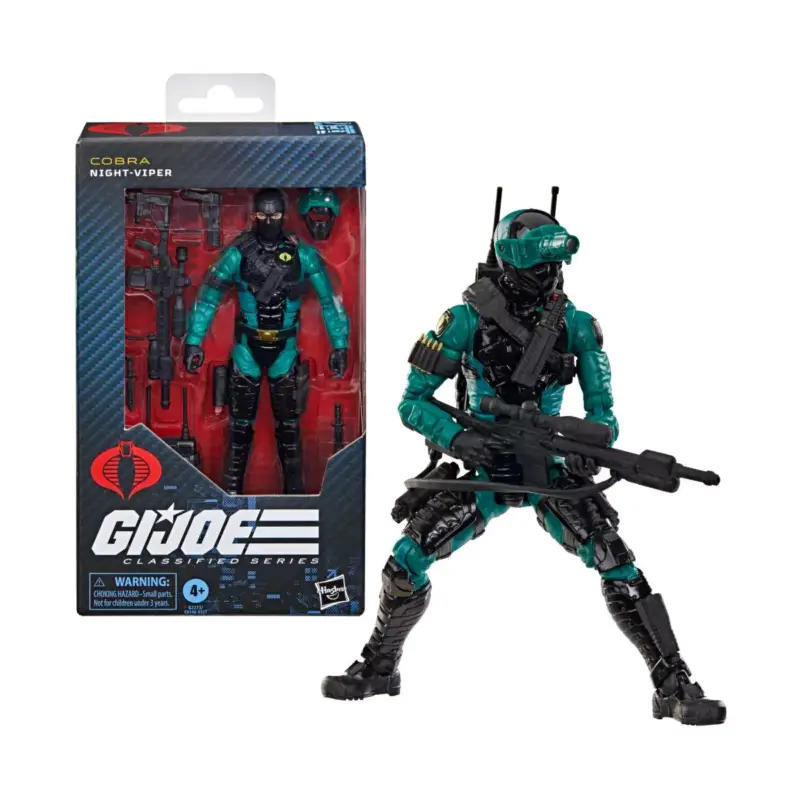 GI JOE - Night-Viper - Classified Series 187 15cm Figure Figuurtje Shop Nu
