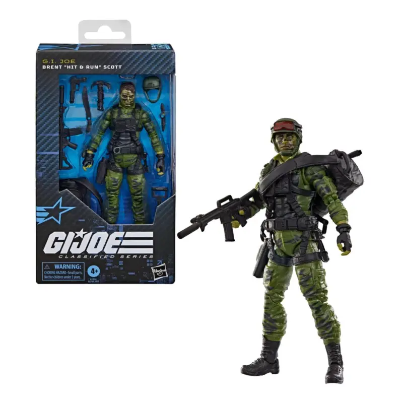 Superprijs GI JOE - Bren "Hit & Run" Scott - Fig. Classified Series 188 15cm Figuurtje