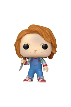 Tijdelijk Beschikbaar Chucky POP! Movies Vinyl Figure Chucky (Bloody Nose) 9 cm Figuurtje