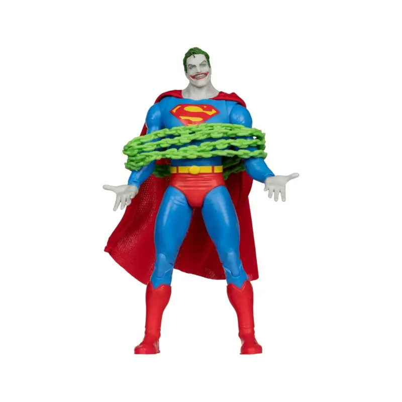 Weekendaanbieding DC Comics DC Multiverse Superman Figure (Superman 9) (Jokerized) (Gold Label) 18 cm
