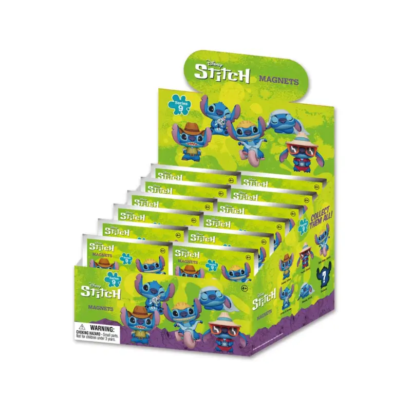 Lilo & Stitch Blind pack magnets Series 9 Display (12) Speciale Aanbieding