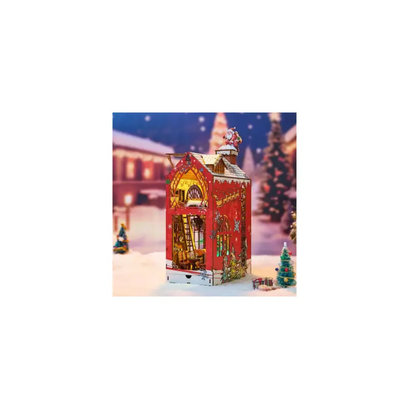 Puzzle 3D Serre Livres Book Nook SONG OF THE SNOW NIGHT Lage Kosten