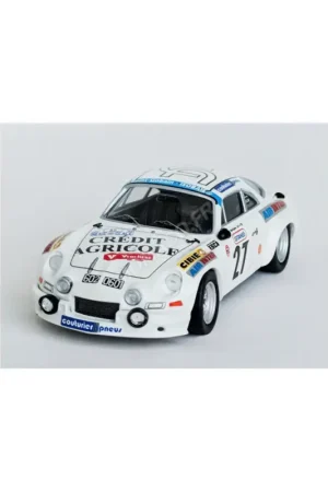 Fabrieksprijs Renault alpine a110 27 andre verchere/michel grasset rallye neige et glace 1976 Miniatuur