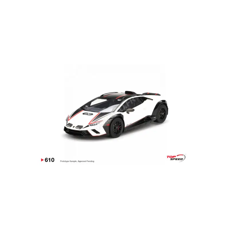 Lamborghini huracan sterrato 2023 blanc "bianco asopo" Miniatuur Beste Prijs