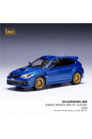 Subaru impreza wrc sti 2009 bleu Miniatuur Veilige Betaling
