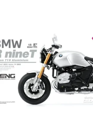 BMW R nineT Option 719 Aluminum (Pre-colored Edition) Schaalmodel Bestel Nu