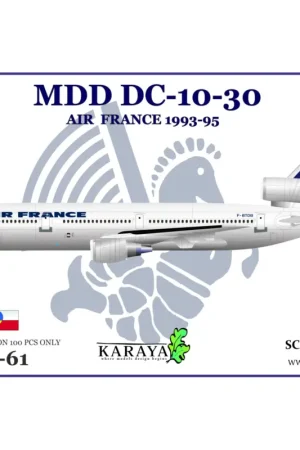 Douglas -10-30 Air France Schaalmodel Direct Beschikbaar