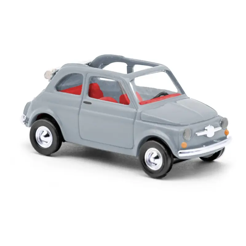 Fiat 500 cabrio gris Koop Online