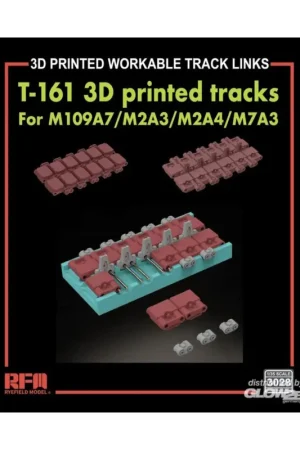 T-161 Workable Tracks for M109A7/M2A3/M2A4/M7A3 (3D Printed) Korting