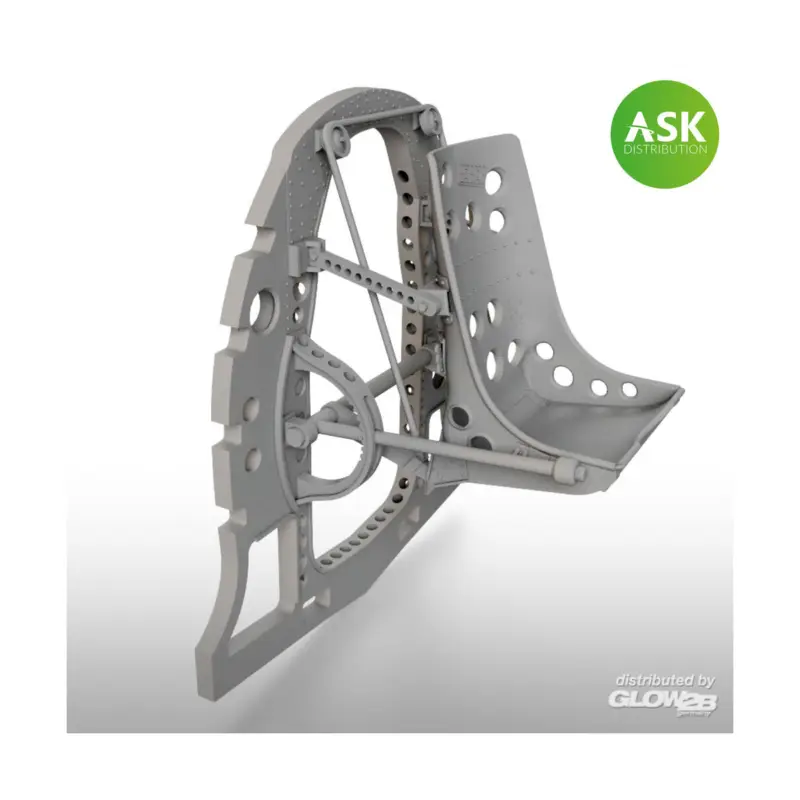 A6M Bulkhead with Seat in MIDDLE position - ASK 3D Print for Fine Molds Koopje