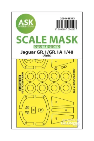 Beperkt Aanbod Jaguar GR.1/GR.1A double-sided express fit mask for Airfix