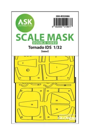 Tornado IDS double-sided express fit mask for Italeri Betaalbaar