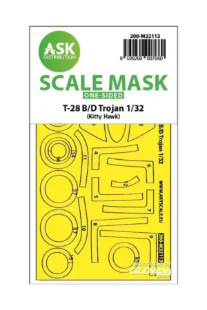 28-B/D Trojan one-sided express fit mask for Kitty Hawk Merkproduct