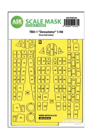 Shop Nu TBD-1 Devastator double-sided fit express mask for Great Wall Hobby