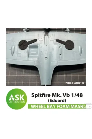 Spitfire Mk.XII FOAM flexibel wheel bay mask for Airfix Weekendaanbieding