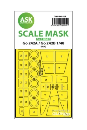 Dagaanbieding Gotha Go 242A / Go 242B one-sided express fit mask for ICM