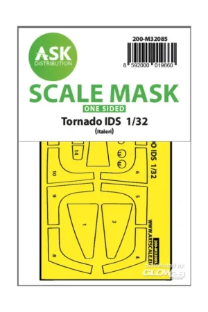 Tornado IDS one-sided express fit mask for Italeri Bestel Nu