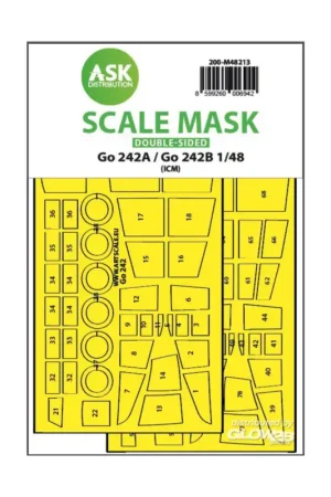 Betaalbaar Gotha Go 242A / Go 242B double-sided express fit mask for ICM