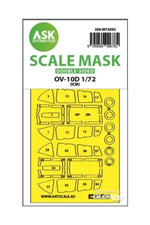 OV-10D Bronco double-sided express fit mask for ICM Bestel Nu