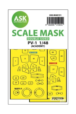 Seizoensaanbieding PV-1 Ventura double-sided express fit mask for Academy