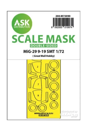 Betrouwbaar MiG-29 9-19 SMT double-sided express fit mask for Great Wall Hobby