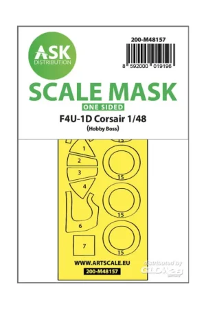 Direct Beschikbaar F4U-1D Corsair one-sided express mask for Hobby Boss