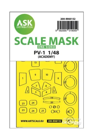 PV-1 Ventura one-sided express fit mask for Academy Hoge Kwaliteit