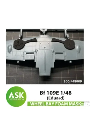 Betaalbaar Bf 109E FOAM flexibel wheel bay mask for Eduard