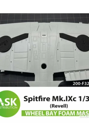 Spitfire Mk.IXc Wheel bays - FOAM flexibel express fit mask for Revell Speciale Aanbieding