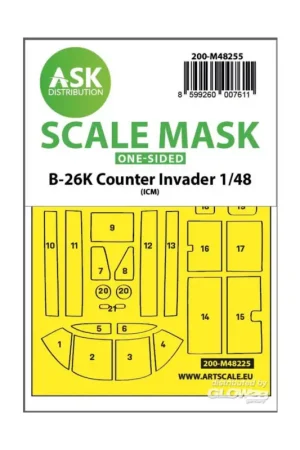 Dagaanbieding B-26K Counter Invader one-sided express fit mask for ICM