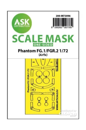Phantom FG.1/FGR.2 one-sided fit express mask for Airfix Beperkte Voorraad